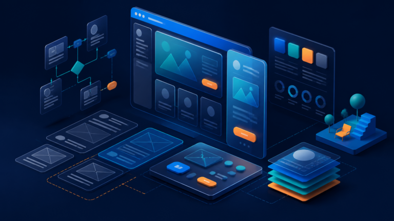 بازطراحی UI/UX